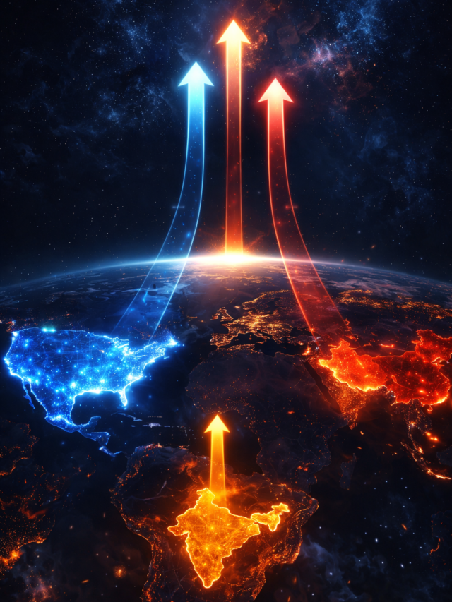 The Global Economy Enters a Tripolar Era: US, China, India