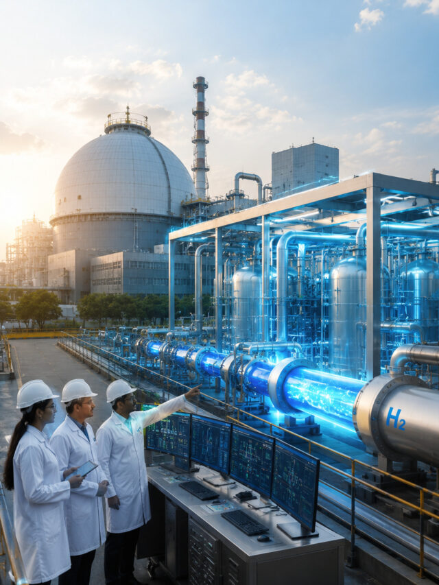 World First in Clean Energy! India Produces Hydrogen Using Nuclear Reactor Heat
