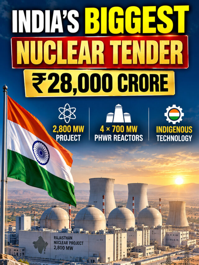 India’s ₹28,000 Crore Nuclear Project: 2,800 MW Rajasthan Plant